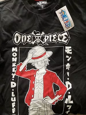 Buy One Piece Monkey D Luffy T-Shirt X-Large • 15£