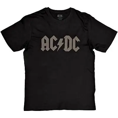 Buy AC/DC 'Logo' (Black) Hi-Build T-Shirt - NEW & OFFICIAL! • 16.29£