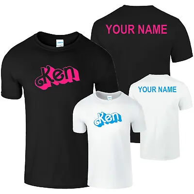 Buy Personalised Ken T Shirt Pink Doll Unisex Husband Novelty Birthday Gift Tshirt • 11.99£