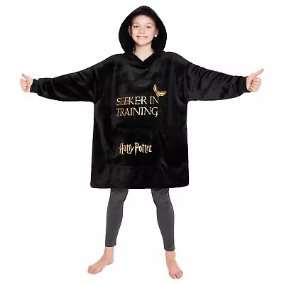 Buy Harry Potter Oversized Blanket Hoodie For Kids And Teens • 20.99£