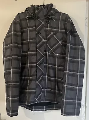 Buy O'Neill Men's Adventure Lumber Fixed Hood Jacket Size M (EU) • 49.99£