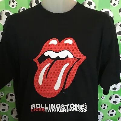 Buy Bnwot Large Rolling Stones Licks Twickenham 2003 T - Shirt • 70£