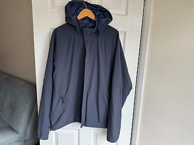 Buy Mens Rohan Grey Wateproof Hooded Full Zip Jacket Xl Barricade Tech Coat • 17.99£