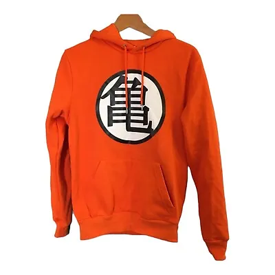 Buy Dragonball Z Hoody Orange Size S With Black & White Japanese Like Style Logo • 24.95£