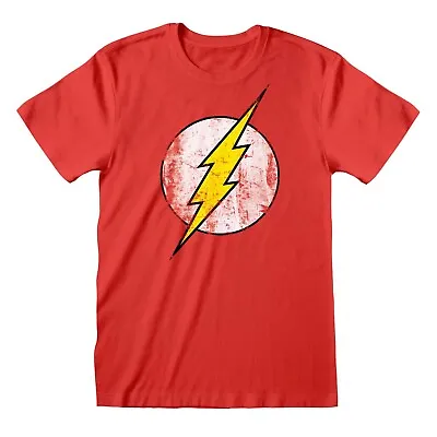 Buy DC Flash - Logo T-Shirt (Red) • 15.49£