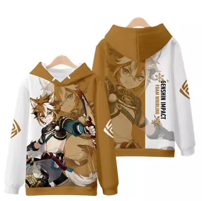 Buy Game Genshin Impact Gorou 3D Print Hoodie Hooded Unisex Cosplay Pullover Jacket • 30£