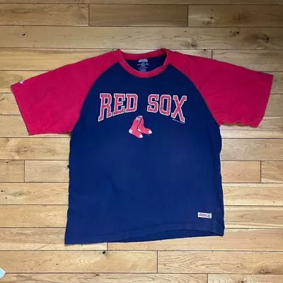 Buy Stitches Boston Red Sox Baseball T-Shirt - Size XL • 14.95£