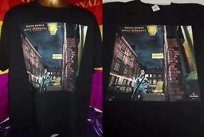 Buy David Bowie - The Rise And Fall Of Ziggy Stardust.. Lp   Art T Shirt- Black Xl • 15.99£