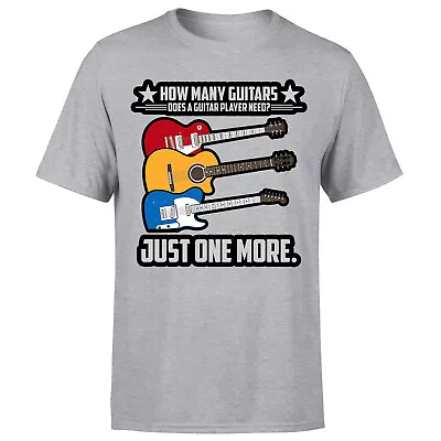 Buy Guitar Shirt How Many Guitar Player Tee Top Funny Cool S Mens TShirt#P1#OR#A • 13.49£