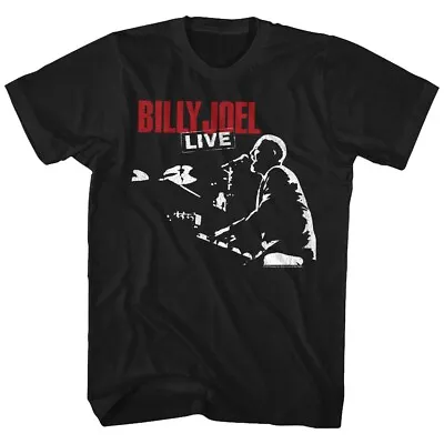 Buy Billy Joel 81 Tour Piano Man Live On Stage Men's T Shirt Soft Rock Music Merch • 40.39£