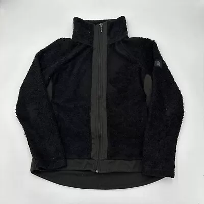 Buy THE NORTH FACE Black Zip Up Teddy Bear Fleece Jacket Soft Snuggly Women Medium M • 23.99£