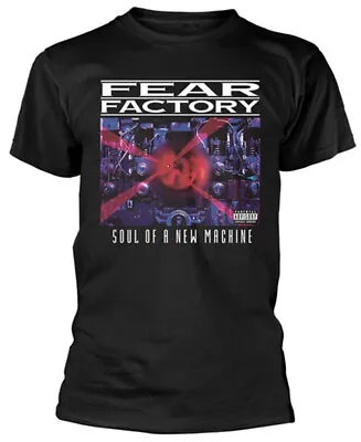 Buy Fear Factory Soul Of A Machine Black T-Shirt  - OFFICIAL • 16.29£