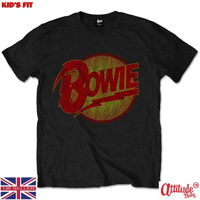 Buy Bowie Kids T Shirts-David Bowie-Official Product-Kids Rock-Classic Rock Icons • 14£