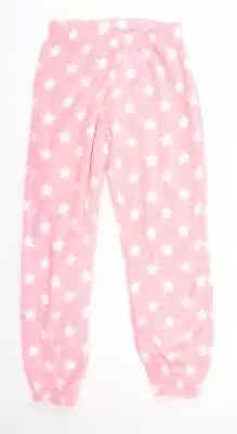Buy Time To Dream Womens Pink Solid Polyester Top Pyjama Pants Size 8 • 6.25£
