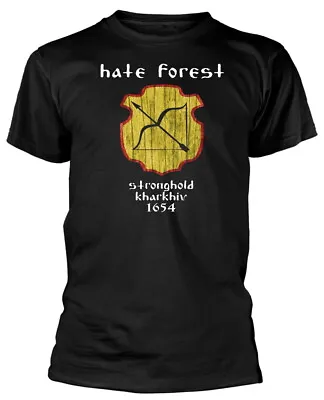 Buy Hate Forest 'Stronghold' (Black) T-Shirt - NEW & OFFICIAL! • 16.29£