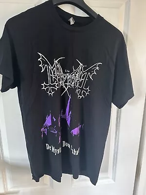 Buy Mayhem - De Mysteriis Dom Sathanas - T Shirt - L • 12.50£