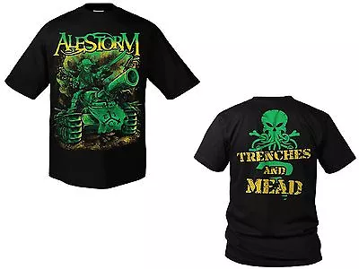 Buy ALESTORM - Trenches And Meat - T-Shirt - Größe Size L - Neu • 18.92£