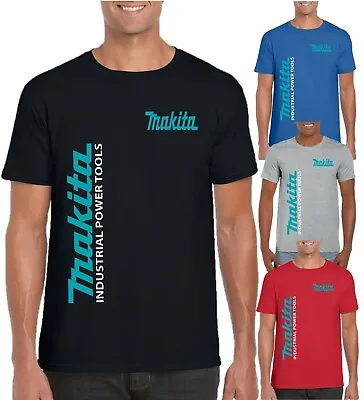 Buy Makita T Shirt Powertools Tools DIY Work Wear Unisex Women Kids Men Gift Top   • 8.99£