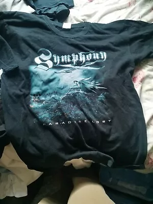 Buy Symphony X Paradise Lost  T Shirt  Official Band Rare • 13.45£