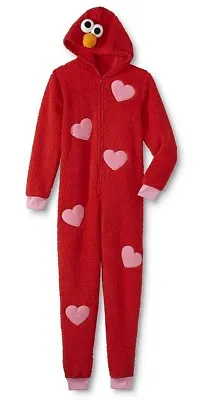 Buy ELMO Pajamas Womens Size XL Plus 1X Union Suit Sesame Street Costume Adult NWT • 37.87£