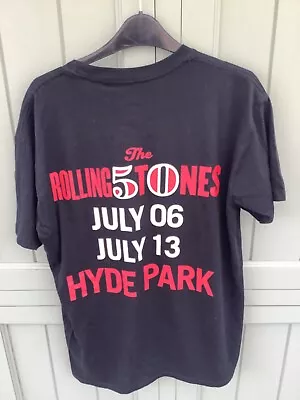 Buy The Rolling Stones Tour T Shirt Hyde Park Size L 2013 • 19.99£