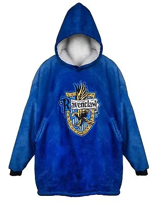Buy Harry Potter: Ravenclaw Oversized Blanket Hoodie Blue • 62.36£