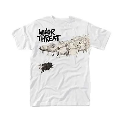 Buy Minor Threat 'Out Of Step' White T Shirt - NEW • 15.99£