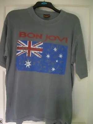 Buy Bon Jovi Anytime Anywhere Australian Tour T-shirt Brockum  Sz M/L 44  Unisex • 30£