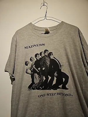 Buy Madness One Step Beyond Grey Tshirt Large • 9.99£
