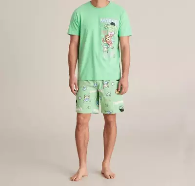 Buy MENS Size XXXL Green Marvel Cotton Matching Summer  Pyjamas Pjs 3XL  NEW 5580 • 11.38£