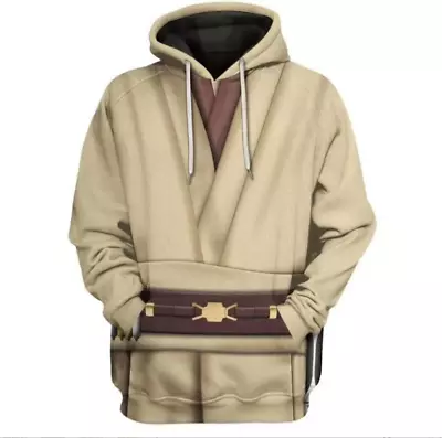 Buy Star Wars Obi-Wan Kenobi 3d Print Hoodie Pullover Unisex Fashion Coat Sweatshirt • 30£
