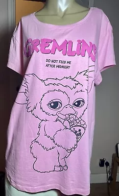 Buy Womens Gremlins Gizmo T Shirt Size XXL Graphic Official Merchandise Short Sleeve • 11.99£