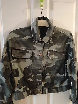 Buy 🌈river Island Camouflage Jacket Size 10🌈 • 3.50£
