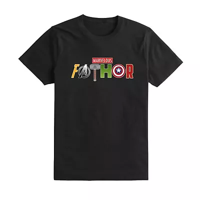 Buy Marvelous Fathor, Superhero Father's Day T-Shirt, Father's Day Gifts • 14.95£