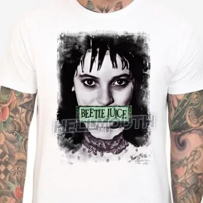 Buy Beetlejuice T-shirt - Mens & Women's Sizes S-XXL - Horror Tim Burton Lydia Deetz • 15.99£