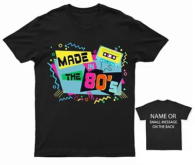 Buy Made In The 80's Fancy Dress Party T-shirt 80s Eighties • 12.95£