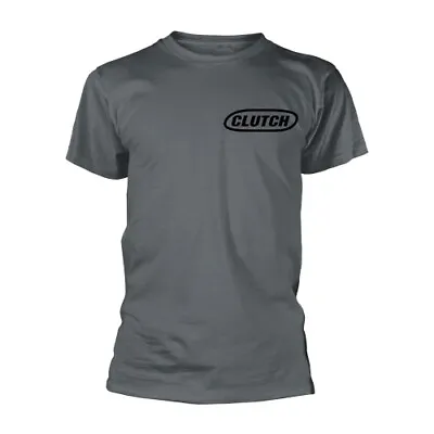 Buy  CLASSIC LOGO (BLACK/GREY) By CLUTCH T-Shirt OFFICIAL MERCHANDISE ALL SIZES • 18.13£