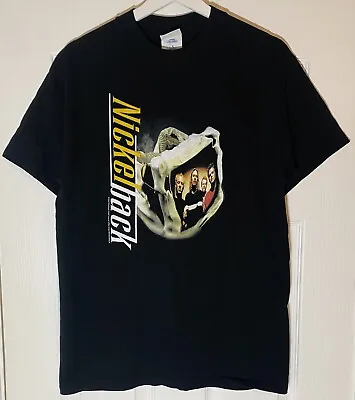 Buy Nickelback T-Shirt Vintage Millennium Tour THE STATE 2000 Y2K Size M Early Tour • 45£