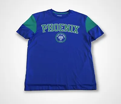 Buy Men's Primark Phoenix Cotton Top T-Shirt Blue XL • 9.99£