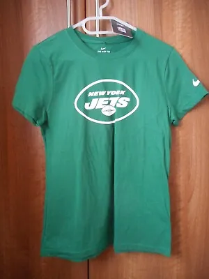 Buy Nike NFL Team Apparel New York Jets Green Logo T-Shirt Size S - NEW With Tags • 4.80£