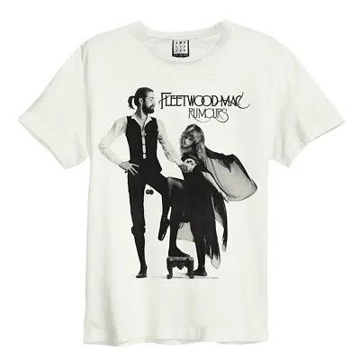 Buy Fleetwood Mac Rumours Amplified White XL Unisex T-Shirt NEW • 22.99£