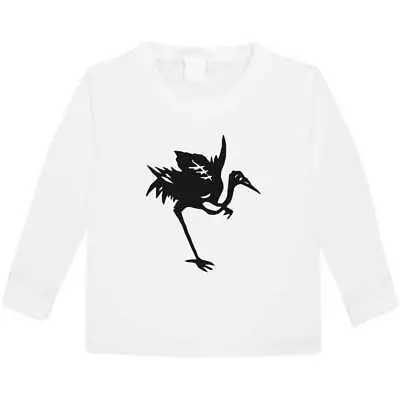 Buy 'Print Crane' Children's / Kid's Long Sleeve Cotton T-Shirts (KL005372) • 9.99£