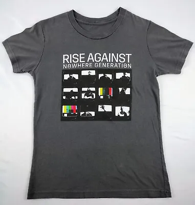 Buy RISE AGAINST Nowhere Generation T-Shirt Size YOUTH MEDIUM Child's Kid's Punk • 7.08£