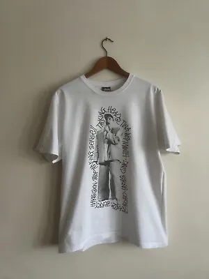 Buy Stussy X Talking Heads Stop Making Sense Tee T-Shirt White Medium Sold Out Rare • 115£