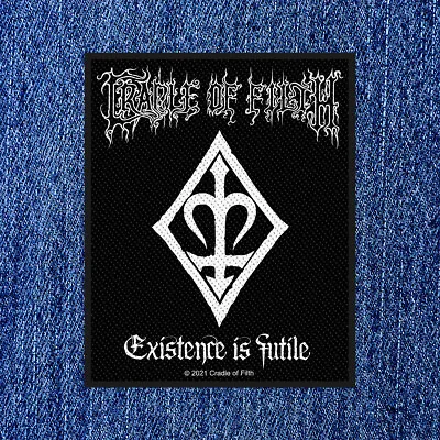 Buy Cradle Of Filth - Existence Is Futile (new) Sew On Patch Official Band Merch • 4.75£