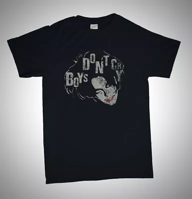Buy THE CURE Tee Boys Don't Cry Goth Inspired T Shirt Black • 20.49£