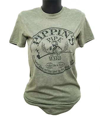Buy Lord Of The Rings Unisex Tshirt Small Green Pippins Pipe Weed Hobbit Cute • 12£
