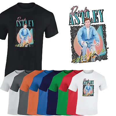 Buy Rick Astley Homage Mens T-Shirt Funny UK Music Legend Retro Memes Gift Tshirt • 8.99£