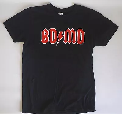 Buy RARE BAND-MAID WORLD BURN TOUR 2017 T-shirt Black Red Logo Size Medium Gildan • 39£