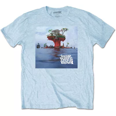 Buy Gorillaz Plastic Beach Official Tee T-Shirt Mens • 17.13£